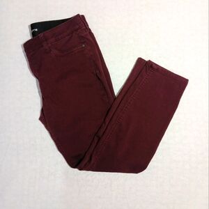 (AS IS) Liz Claiborne - Maroon Women's Pants, Classic Skinny style, size 12